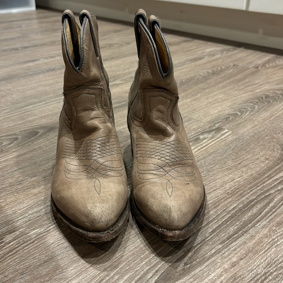 Frye Billy short cowboy boots - Picture 6 of 10